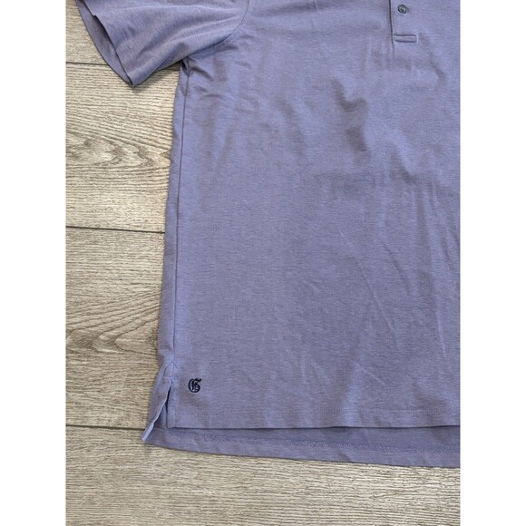Greyson Polo Shirt Mens Large Purple Golf Short Sleeve Casual Preppy - Picture 3 of 8